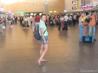 Feet - Jenya + Tanya - 2006-10-01 Barefoot trips to Russian towns. Tver
