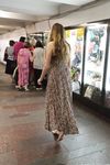 Feet - Jenya B - 2015-11-25 A shy girl in a long dress