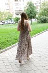 Feet - Jenya B - 2015-11-25 A shy girl in a long dress