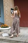 Feet - Jenya B - 2015-11-25 A shy girl in a long dress