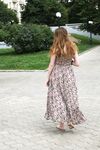 Feet - Jenya B - 2015-11-25 A shy girl in a long dress