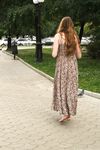 Feet - Jenya B - 2015-11-25 A shy girl in a long dress