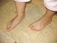 Feet - Julia A + Krista - 2006-01-31 Egyptian barefoot adventures