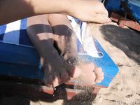 Feet - Julia A + Krista - 2006-01-31 Egyptian barefoot adventures