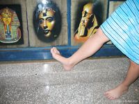 Feet - Julia A + Krista - 2006-01-31 Egyptian barefoot adventures