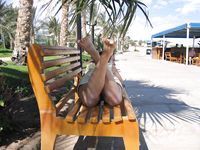 Feet - Julia A + Krista - 2006-01-31 Egyptian barefoot adventures