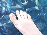 Feet - Julia A + Krista - 2006-01-31 Egyptian barefoot adventures