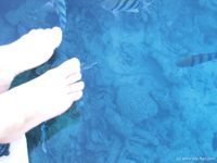 Feet - Julia A + Krista - 2006-01-31 Egyptian barefoot adventures