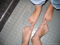 Feet - Julia A + Krista - 2006-01-31 Egyptian barefoot adventures