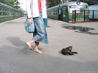 Feet - Julia A + Mila - 2005-09-18 In a small provincial town