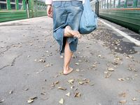 Feet - Julia A + Mila - 2005-09-18 In a small provincial town