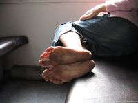 Feet - Julia A + Mila - 2005-09-18 In a small provincial town