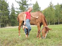 Feet - Julia A + Mila - 2005-09-18 In a small provincial town