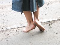 Feet - Julia A + Mila - 2005-09-18 In a small provincial town