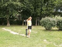 Feet - Julia A - 2006-01-22 Barefoot shopping