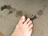 Feet - Julia A - 2007-09-18 Sexy feet in the crowded city