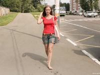 Feet - Julia A - 2007-09-18 Sexy feet in the crowded city