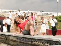 Feet - Julia A - 2007-09-18 Sexy feet in the crowded city