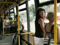Feet - Julia C + Unknown brunette - 2012-01-08 Weekend shopping
