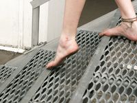 Feet - Julia C + Unknown brunette - 2012-01-08 Weekend shopping