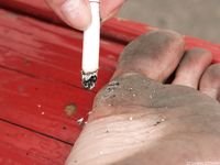 Feet - Julia C + Unknown brunette - 2012-01-08 Weekend shopping