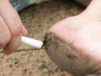 Feet - Julia E - 2011-11-28 Evening barefoot stroll