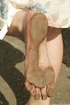 Feet - Julia E - 2011-11-28 Evening barefoot stroll
