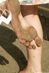 Feet - Julia E - 2011-11-28 Evening barefoot stroll