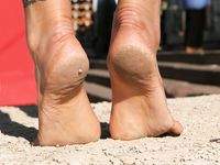 Feet - Julia G - 2012-02-19 A pleasant smile and tough soles