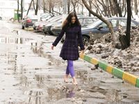 Feet - Julia G - 2012-12-21 Slush and puddles