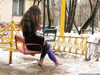 Feet - Julia G - 2012-12-21 Slush and puddles