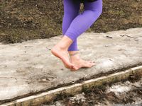 Feet - Julia G - 2012-12-21 Slush and puddles