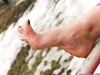 Feet - Julia G - 2012-12-21 Slush and puddles