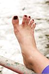 Feet - Julia G - 2012-12-21 Slush and puddles