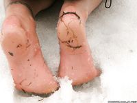 Feet - Julia G - 2012-12-21 Slush and puddles