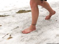 Feet - Julia G - 2012-12-21 Slush and puddles