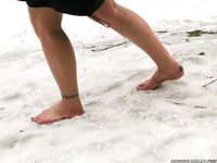 Feet - Julia G - 2012-12-21 Slush and puddles