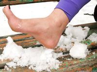 Feet - Julia G - 2012-12-21 Slush and puddles