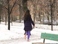 Feet - Julia G - 2012-12-21 Slush and puddles