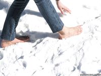 Feet - Kapa - 2011-07-02 Tough feet in snow