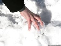 Feet - Kapa - 2011-07-02 Tough feet in snow