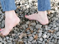 Feet - Kapa - 2011-07-02 Tough feet in snow