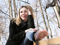 Feet - Kapa - 2011-07-02 Tough feet in snow