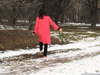 Feet - Karina A - 2015-03-21 Cold feet