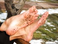 Feet - Karina A - 2015-03-21 Cold feet