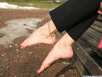 Feet - Karina A - 2015-03-21 Cold feet