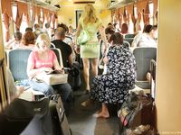 Feet - Katya A + Olga - 2007-12-03 Barefoot trips to Russian towns. Ryazan