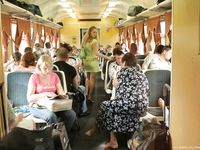 Feet - Katya A + Olga - 2007-12-03 Barefoot trips to Russian towns. Ryazan