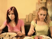 Feet - Katya A + Olga - 2007-12-03 Barefoot trips to Russian towns. Ryazan