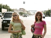 Feet - Katya A + Olga - 2007-12-03 Barefoot trips to Russian towns. Ryazan